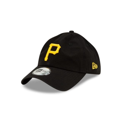 Black Pittsburgh Pirates Hat - New Era MLB Casual Classic Adjustable Caps USA8143650